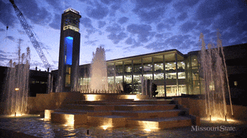Fountain GIF by Missouri State University