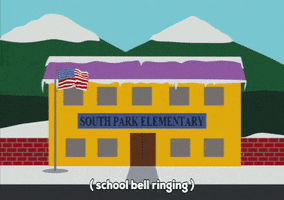 school bell GIF by South Park 