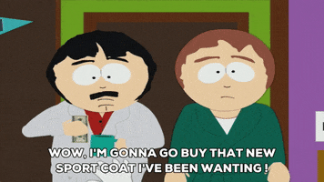 excited money GIF by South Park 
