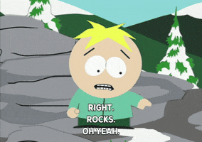 pointing down butters stotch GIF by South Park 