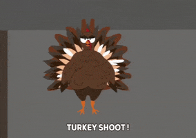 turkey killing GIF by South Park