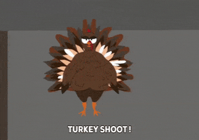 turkey killing GIF by South Park 