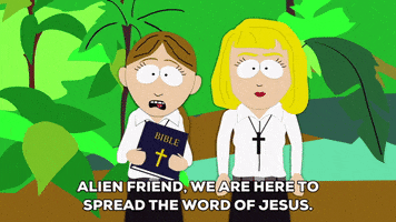 jesus preaching GIF by South Park 