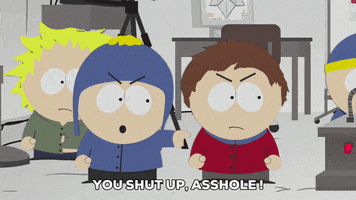 mad hair GIF by South Park