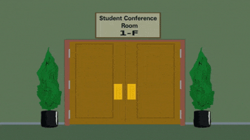 plants hallway GIF by South Park 