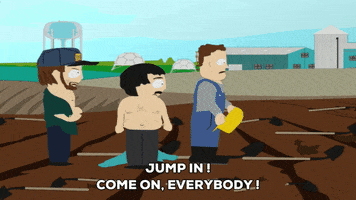 randy marsh running GIF by South Park 