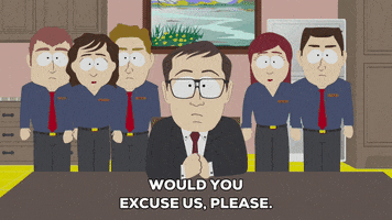 serious meeting GIF by South Park 