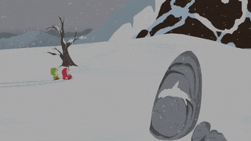 walking uphill eric cartman GIF by South Park 