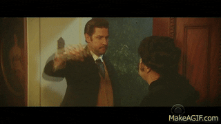 cecikoo reaction mic drop james corden john krasinski GIF