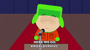 kyle broflovski speech GIF by South Park 