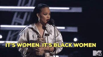 Rihanna Black Women GIF