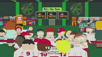 eric cartman baseball GIF by South Park 