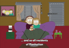 snuggling butters stotch GIF by South Park 
