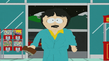 scared walk GIF by South Park 