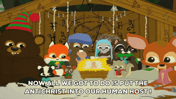 nativity talking GIF by South Park 