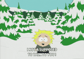 cant talk to you tweek tweak GIF by South Park 