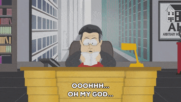 shocked reading GIF by South Park 