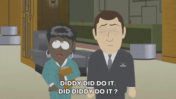 talking p diddy GIF by South Park 
