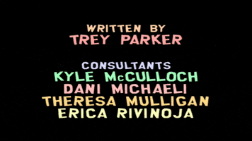 credits writers GIF by South Park 