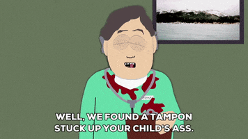 blood doctor GIF by South Park 
