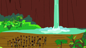 water arriving GIF by South Park 