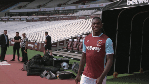 Happy Michail Antonio GIF by West Ham United - Find & Share on GIPHY