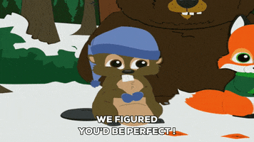 compliment inviting GIF by South Park 