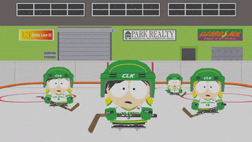 shocked hockey GIF by South Park 