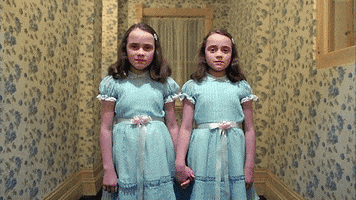 the olsen twins horror GIF by Jess Mac