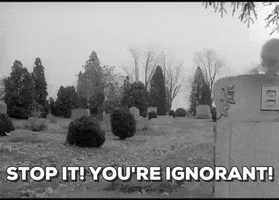 ignorant night of the living dead GIF