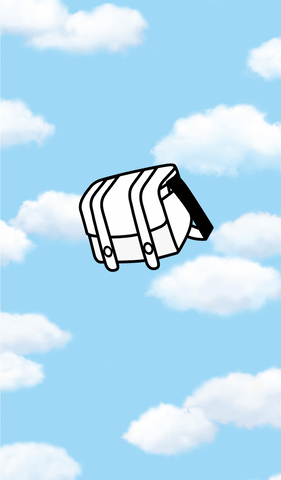 Sky Bag GIF by JumpFromPaper