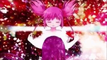 KyokoSakura madoka magica GIF