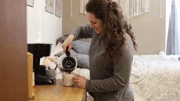 Tired Coffee GIF by Roanoke College