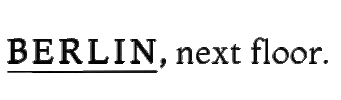 Berlin, next floor Sticker