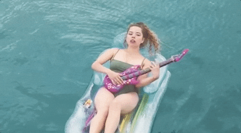 good vibes guitar GIF by NilÃ¼fer Yanya