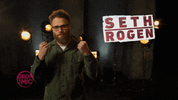 seth rogen middle finger GIF by Drop The Mic