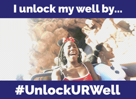 unlockurwell ride mental health roller coaster theme park GIF