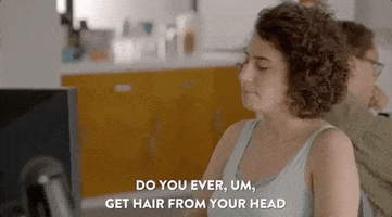 season 2 do you ever get a hair from your head stuck in your butt crack GIF by Broad City