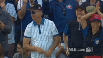 Bill Murray Cubs GIF by MLB