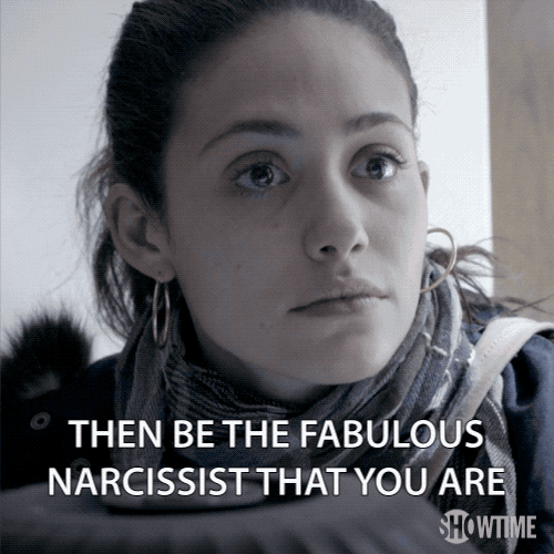 season 3 be the fabulous narcissist that you are and do it for yourself GIF by Shameless