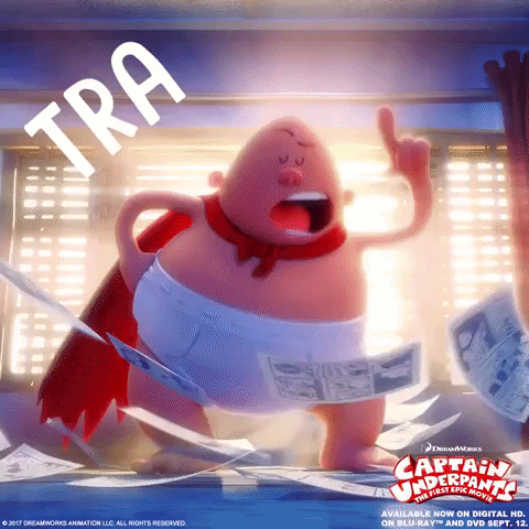 actavioperezcosta movie dreamworks captain underpants GIF