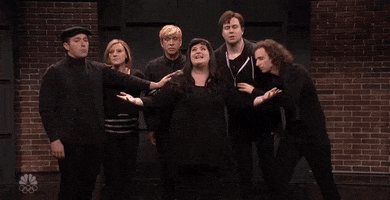 Group Hug Snl GIF by Saturday Night Live