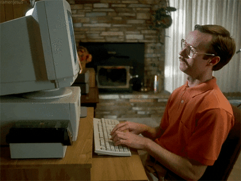 Chatting Napoleon Dynamite GIF - Find & Share on GIPHY