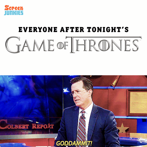 game of thrones goad damnit GIF by ScreenJunkies