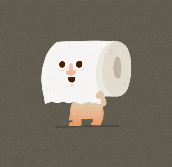 Toilet Paper Lol GIF by xxiyaa - Find & Share on GIPHY