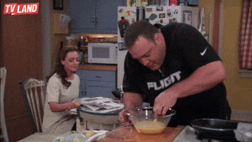 king of queens eggs GIF by TV Land