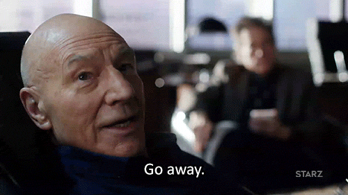 Go Away Gtfo GIF by Blunt Talk - Find & Share on GIPHY