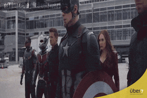 uber7 marvel captain america civil war homem de ferro capitao america guerra civil GIF