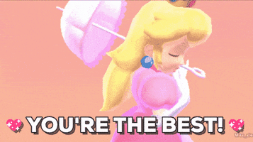 Youre The Best Princess Peach GIF