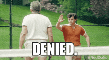 rejected red oaks GIF